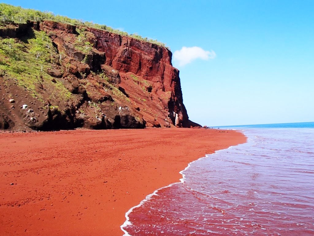 red beach