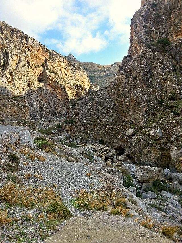 hiking at greek islands